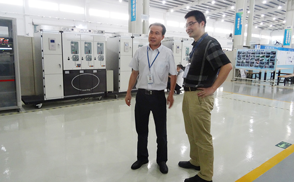 科陸電子公司領(lǐng)導(dǎo)到赫茲曼參觀、考察